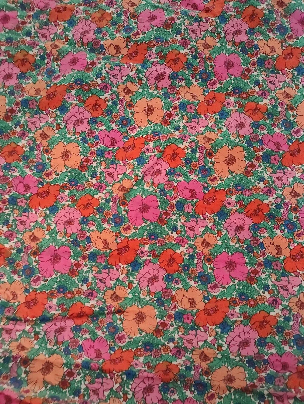 J Crew Liberty Meadow Song Duvet Cover Full/ Queen